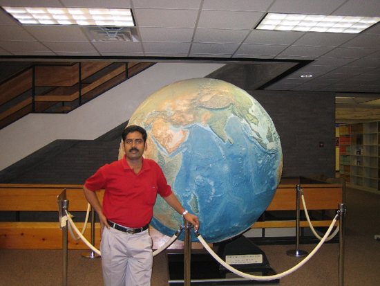 Balasubramanian at UT library