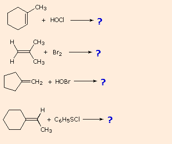 Write a mechanism to illustrate what will happen if the addition of bromine to