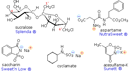 high fructose corn syrup structural formula